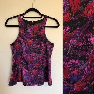 Sleeveless Peplum Top